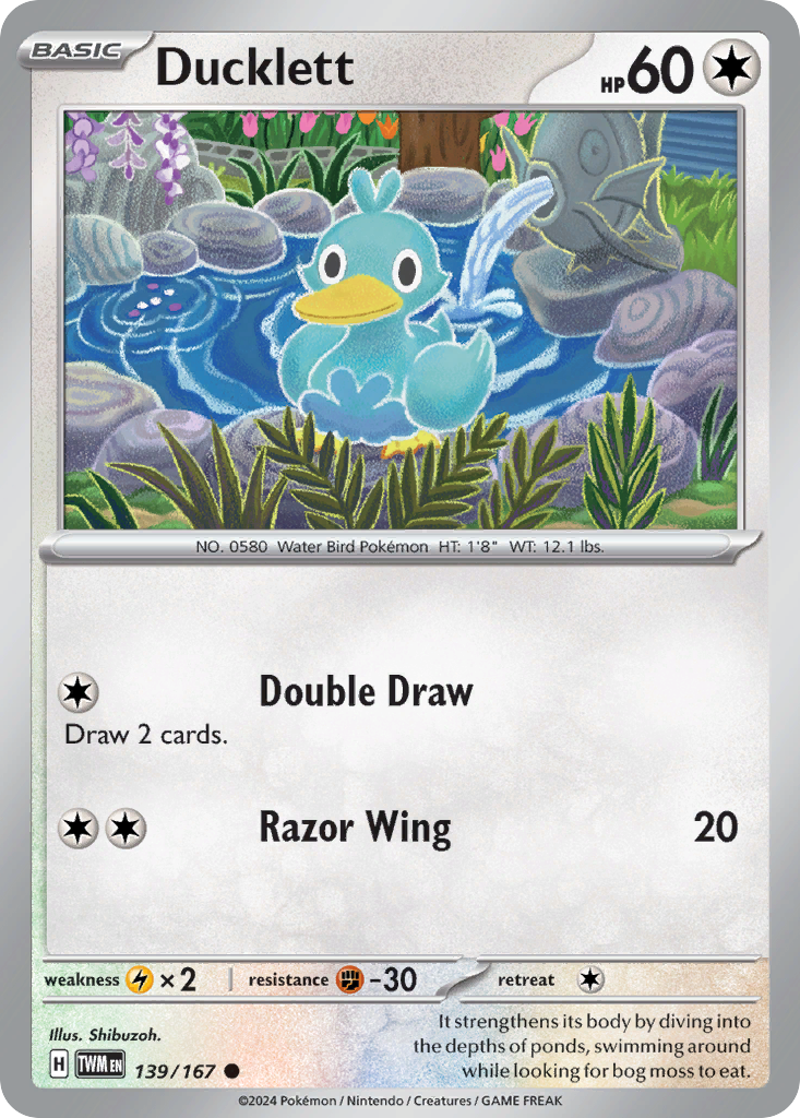 Ducklett 139/167 Common Twilight Masquerade