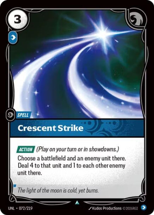 Crescent Strike 072/219 Uncommon Unleashed