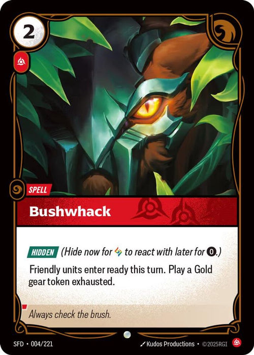 Bushwhack 004/221 Common Spiritforged